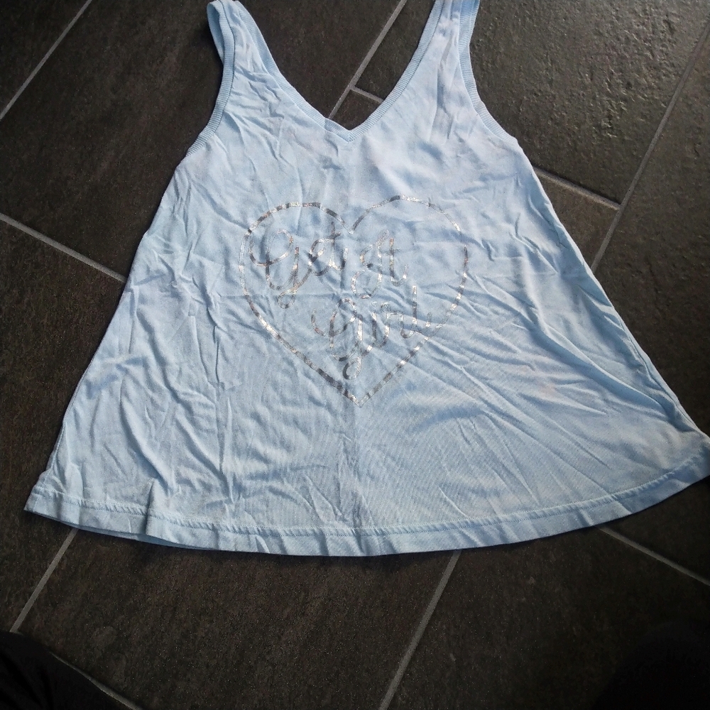 Xhilaration Light Blue Tank Size XS